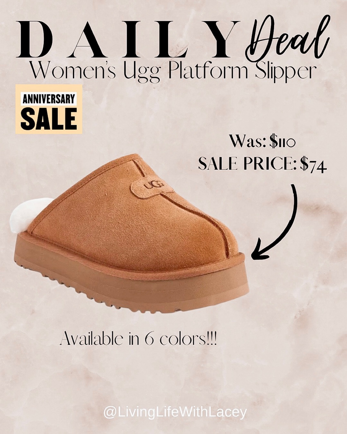 🟡 Nordstrom Anniversary Sale Finds!
DAILY DEAL ‼️🚨: Ugg platform slipper | was: $110 NOW: $74! Available in 6 colors. 

#nordysale #ugg #salefinds #cozy #comfy 

#LTKxNSale #LTKshoecrush #LTKunder100