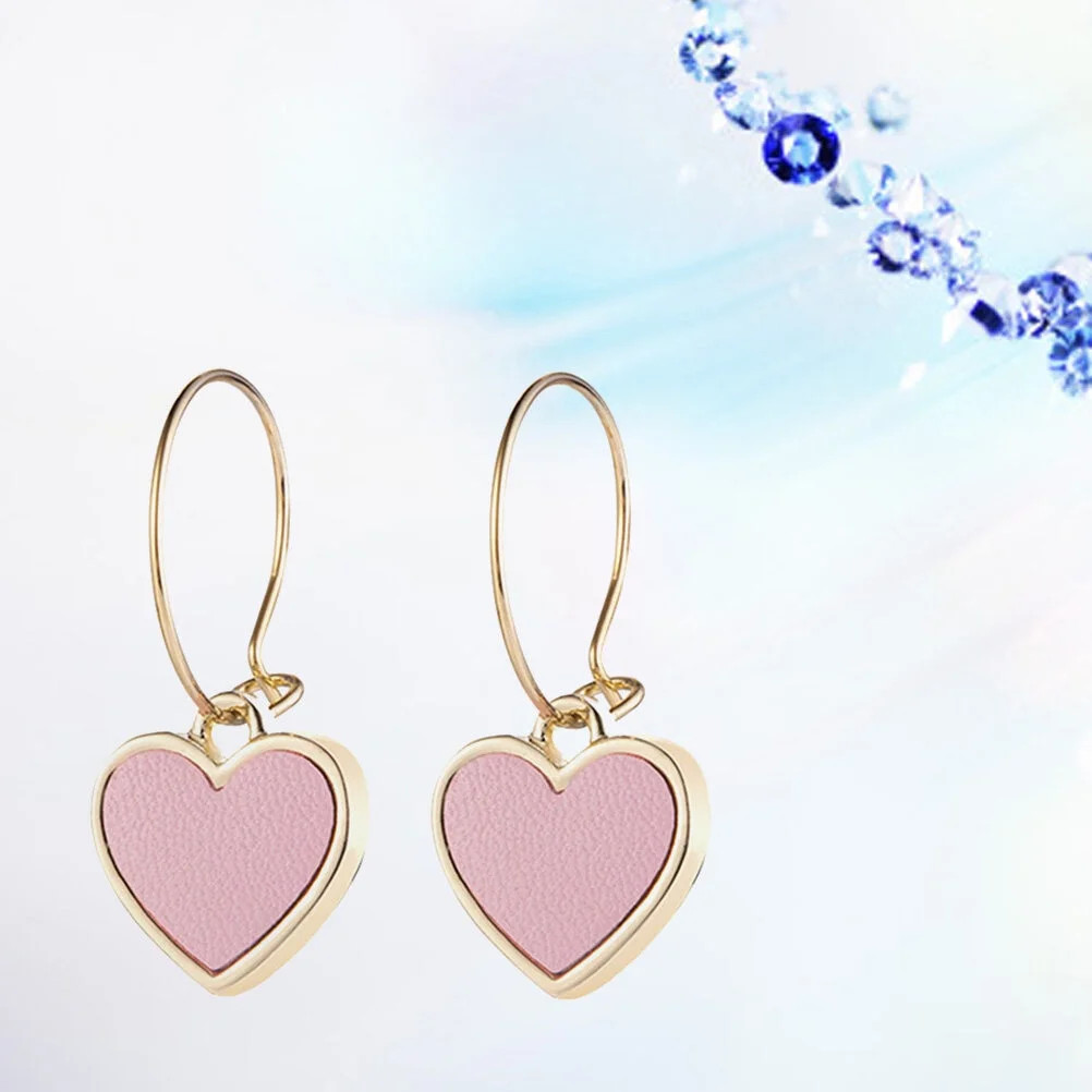 AURARMLET Cute Dangle Earrings 1 Pair Korean Alloy Pink Jewelry Decoration Gift For Family | Walmart (US)