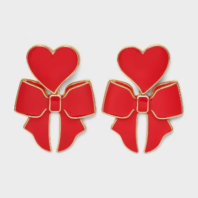 SUGARFIX by BaubleBar X's and Bows Drop Earrings | Target