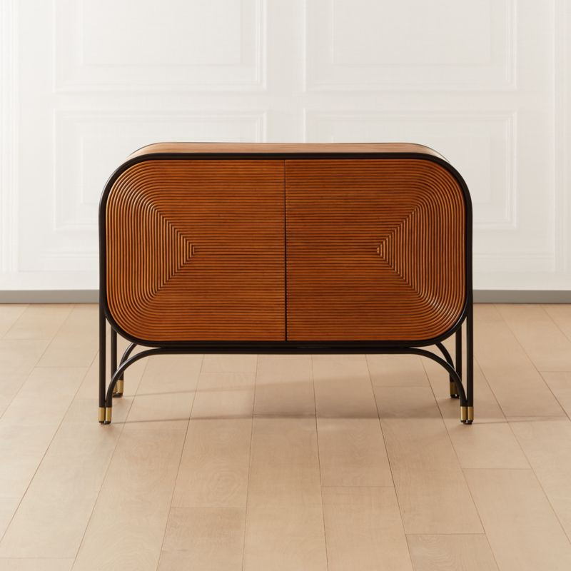 Gabi Rattan Entryway Cabinet + Reviews | CB2 | CB2