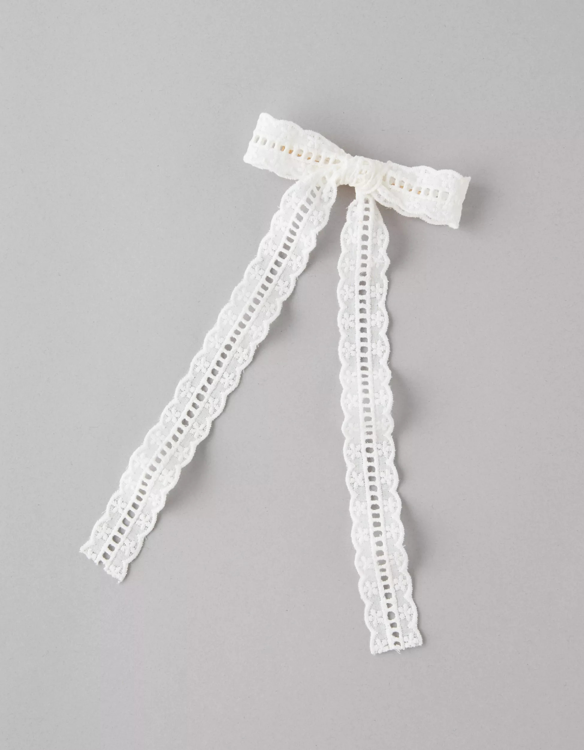 AE Small Eyelet Bow | American Eagle Outfitters (US & CA)
