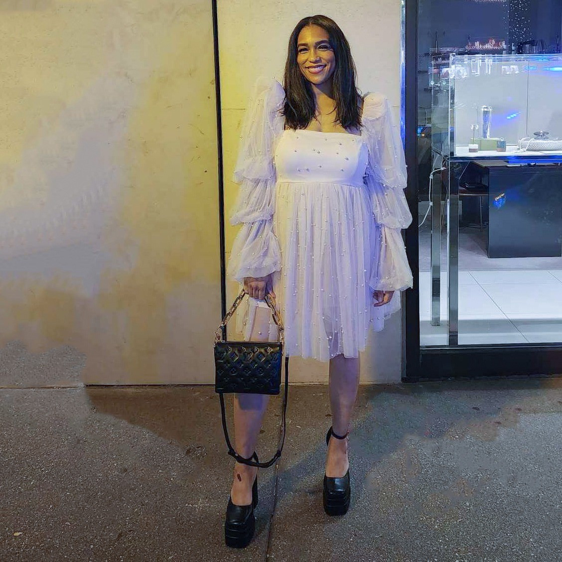 I haven't gotten dressed up to go out in a loooong time! Thankful to have had a litle date night with the hubby a few nights ago 🩷This dress is to die for! It's so cute! Follow me on LTK for cute pieces and great deals!

#LTKStyleTip #LTKPlusSize