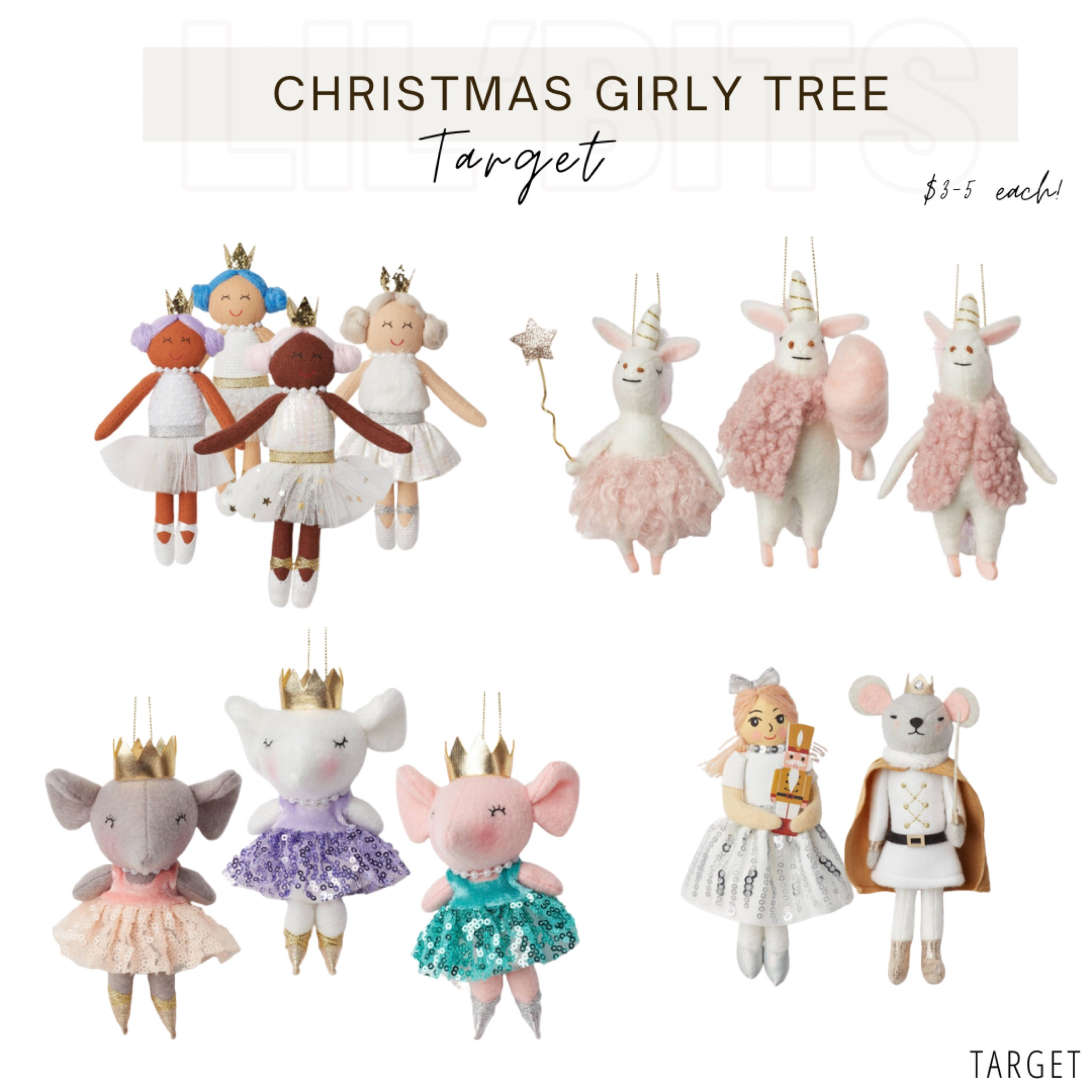 Super cute girl ornaments!

#LTKkids #LTKSeasonal #LTKHoliday