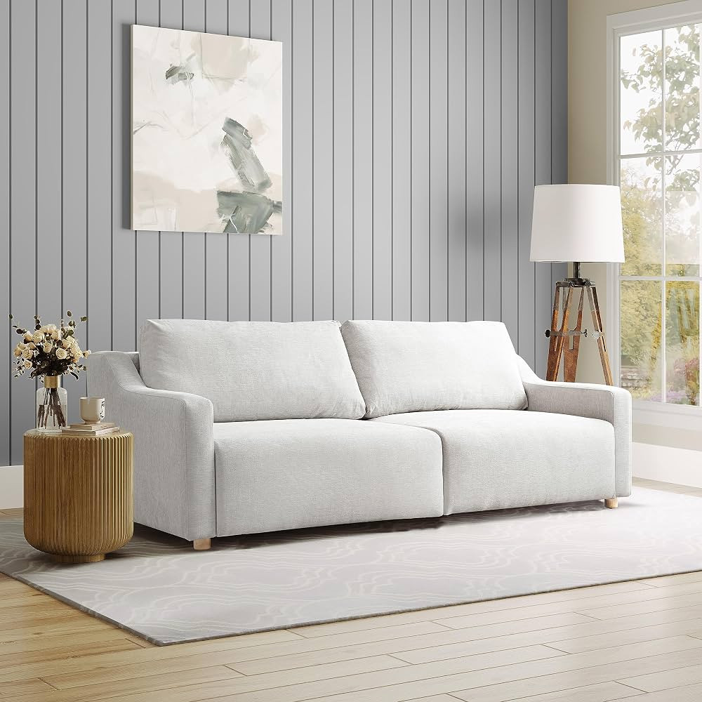 Serta Glendale Convertible Sofa Sofabed, Cream | Amazon (US)