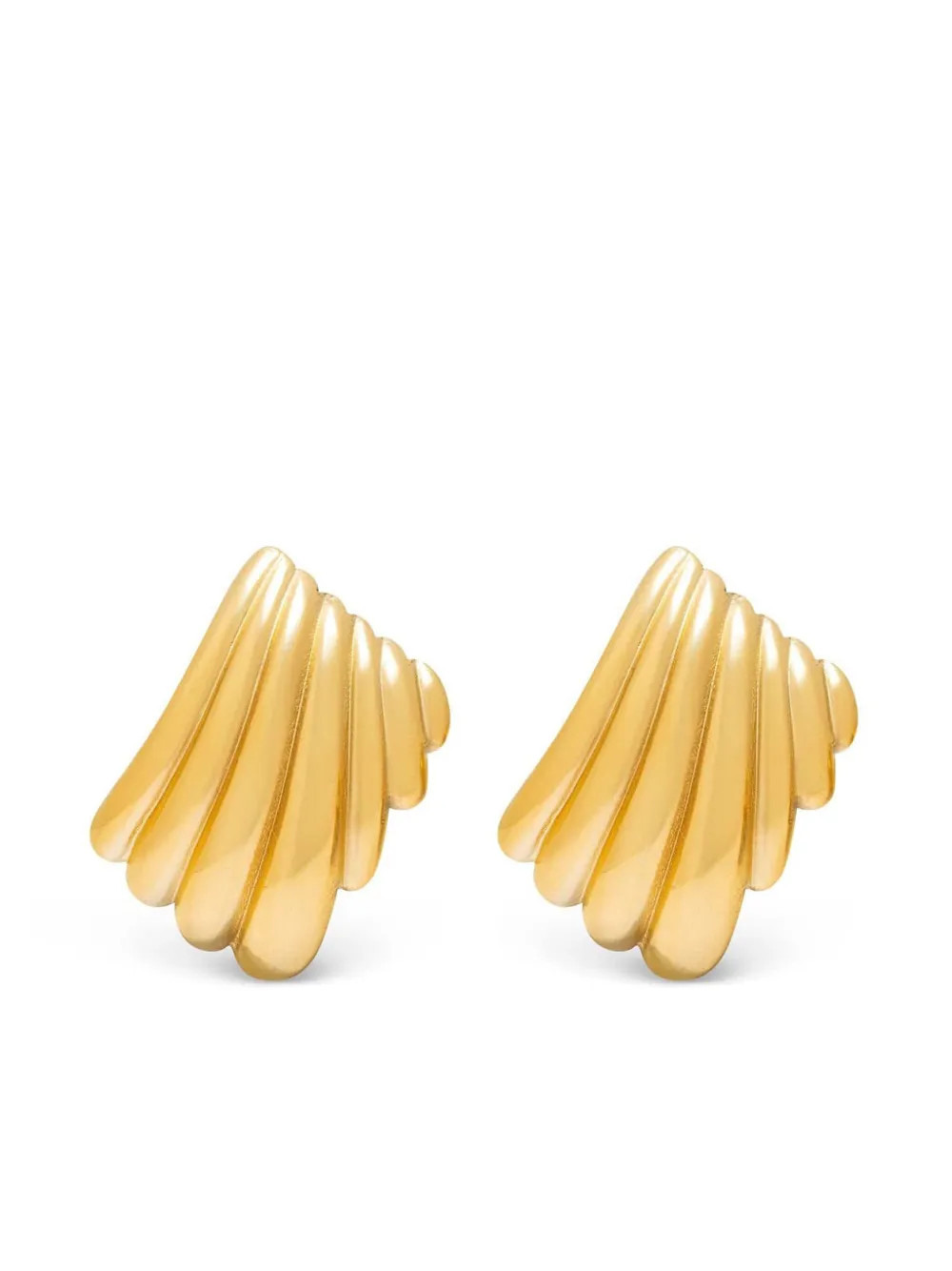 Nialaya Jewelry Geometric Wing Ohrstecker | Gold | FARFETCH DE | Farfetch Global