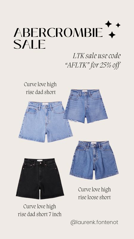 Abercrombie x LTK SALE my picks for summer shorts! Use code AFLTK! 

#LTKSeasonal #LTKSale #LTKsalealert