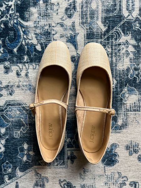 Excited to hop on the Mary Janes trend with these rattan flats for spring and summer! 


#LTKfindsunder100 #LTKshoecrush