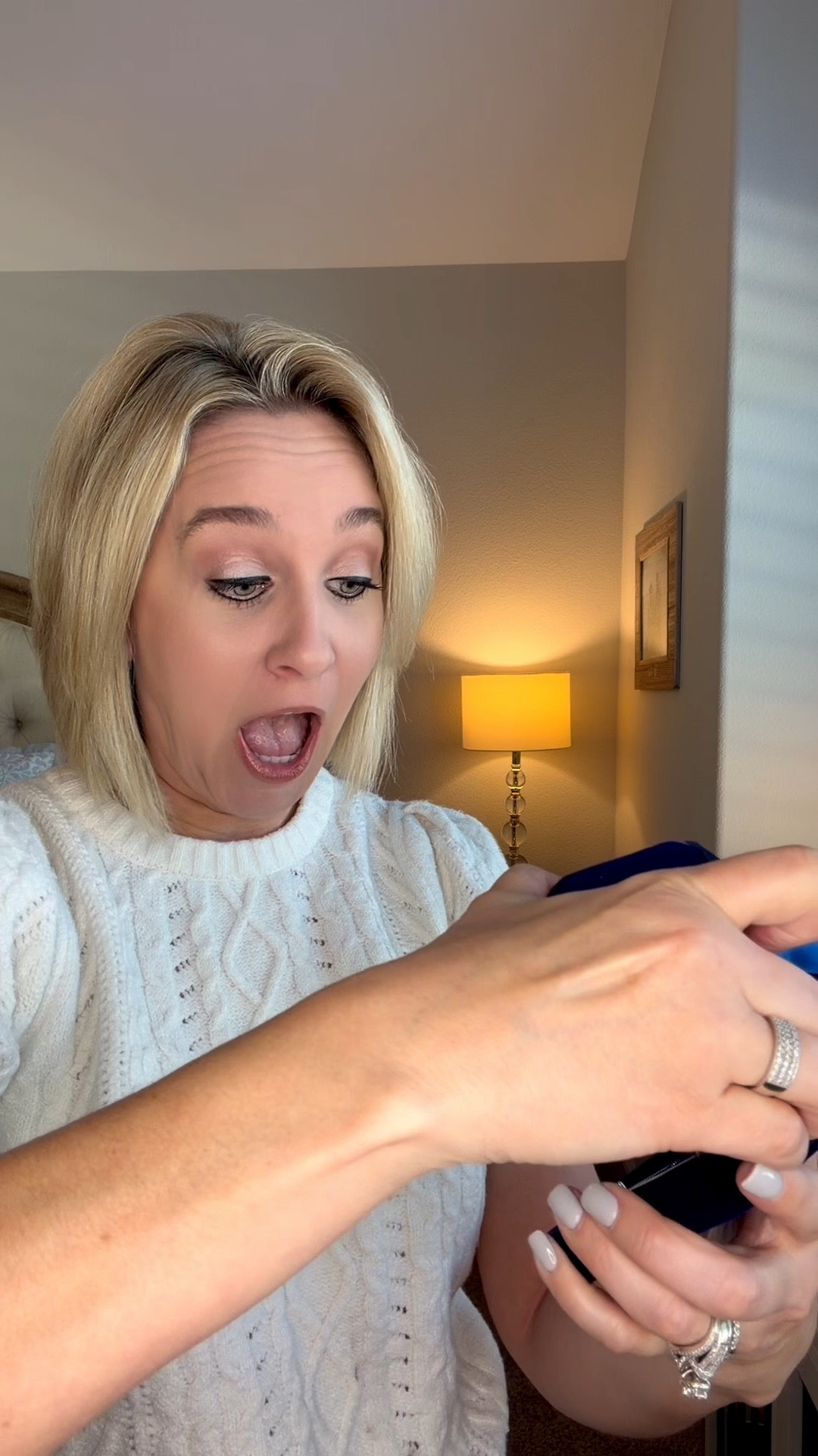 If you are like me and have never seen a Moissanite gem in real life, I’m telling you, you will not be disappointed. This pendant is absolutely stunning and the most brilliant diamond I’ve ever seen. If you have somebody that needs a little help with your Valentine’s Day gift, forward them this. 😉

#LTKOver40 #LTKmomlife #LTKGiftGuide