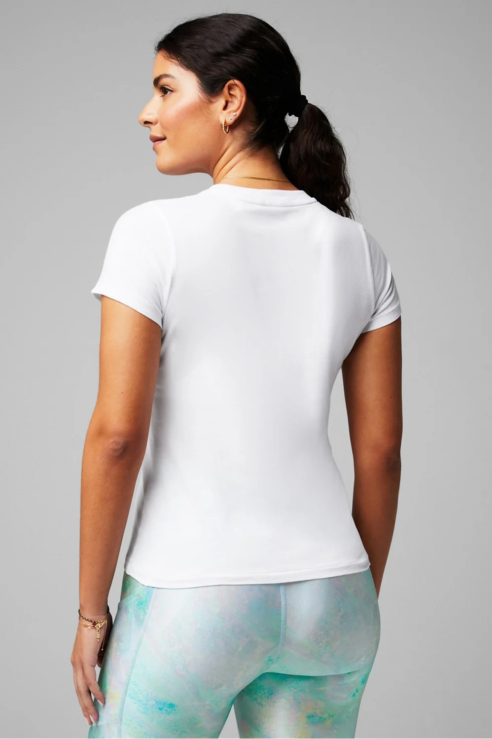 100% Cotton Crewneck Tee | Fabletics - North America