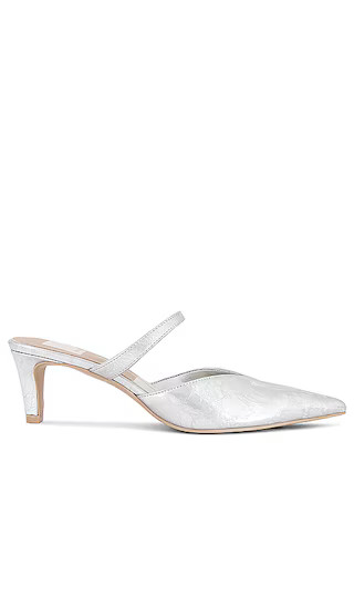 Knaika Mid Mule in Silver | Revolve Clothing (Global)