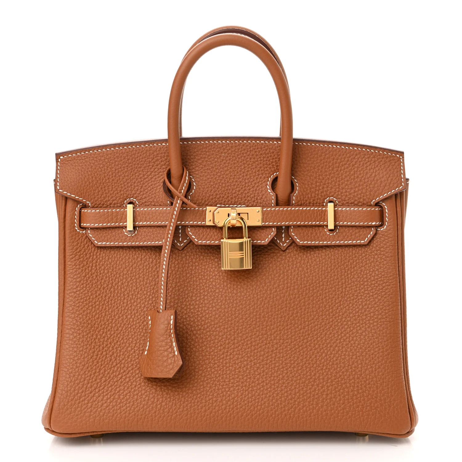 Togo Birkin 25 Gold | FASHIONPHILE (US)