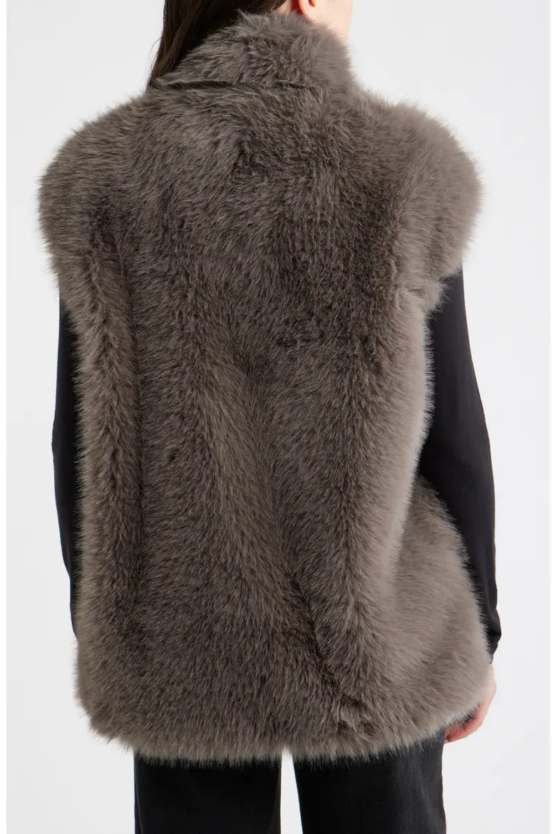 Faux Fox Fur Vest (Women) | Nordstrom | Nordstrom