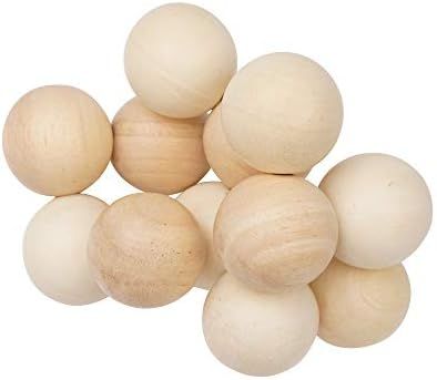 Manhattan Toy Natural Classic Baby Beads Wood Rattle, Teether, and Clutching Toy | Amazon (US)
