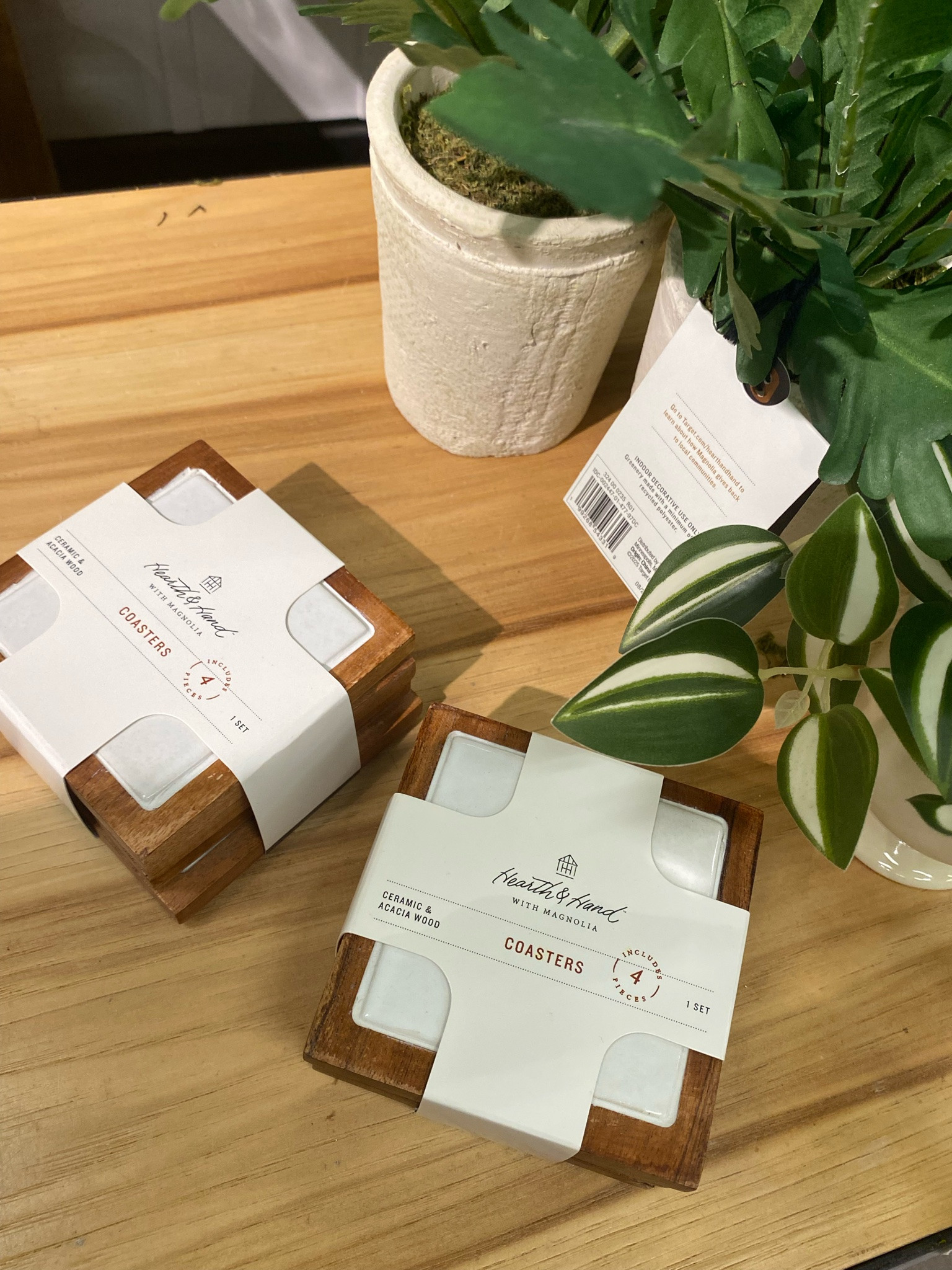Hearth & Hand Magnolia Coaster Set

Perfect addition for kitchen or coffee decor

#LTKSeasonal #LTKHome