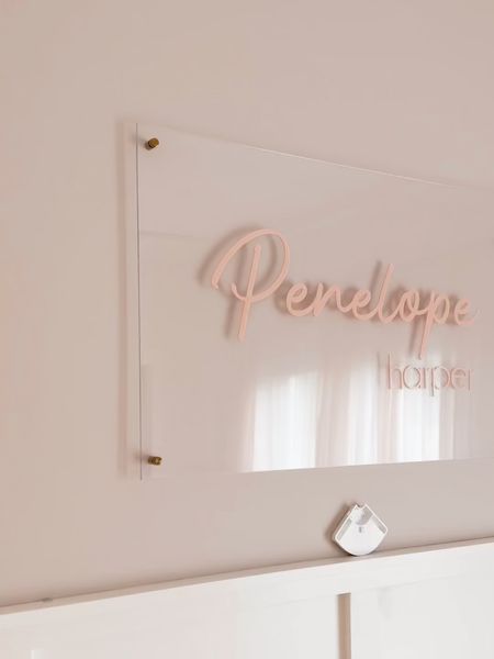 The cutest nursery name sign! I love how this turned out. 



#LTKhome #LTKstyletip #LTKbaby