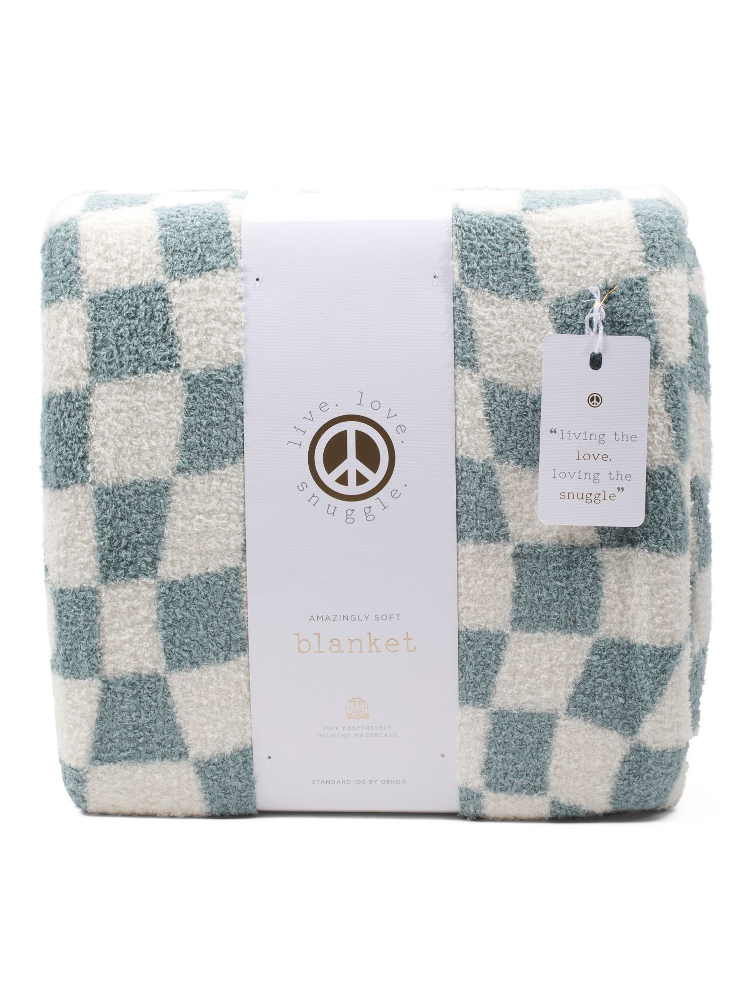 Twirl Checkerboard Feather Knit Blanket | Bed & Bath | Marshalls | Marshalls