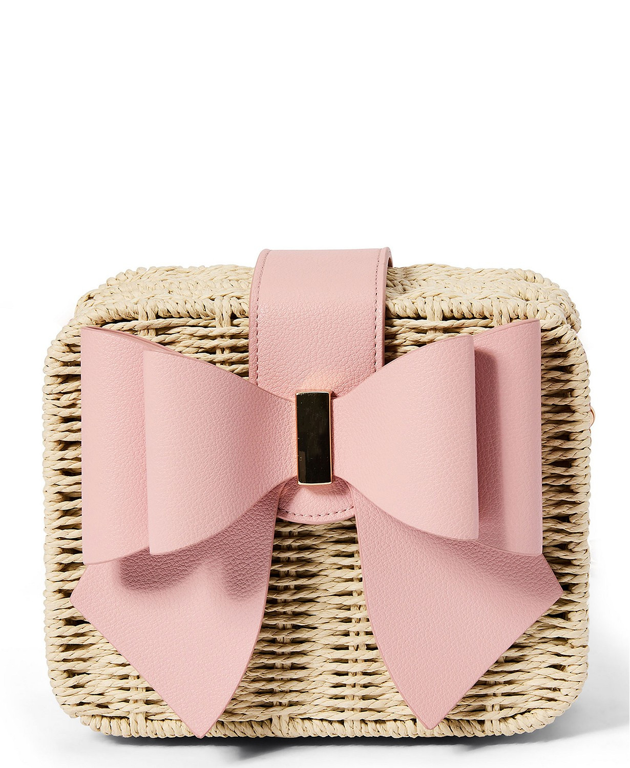 LIKE DREAMS Women's Poppy Bowtie Straw Crossbody & Reviews - Handbags & Accessories - Macy's | Macys (US)