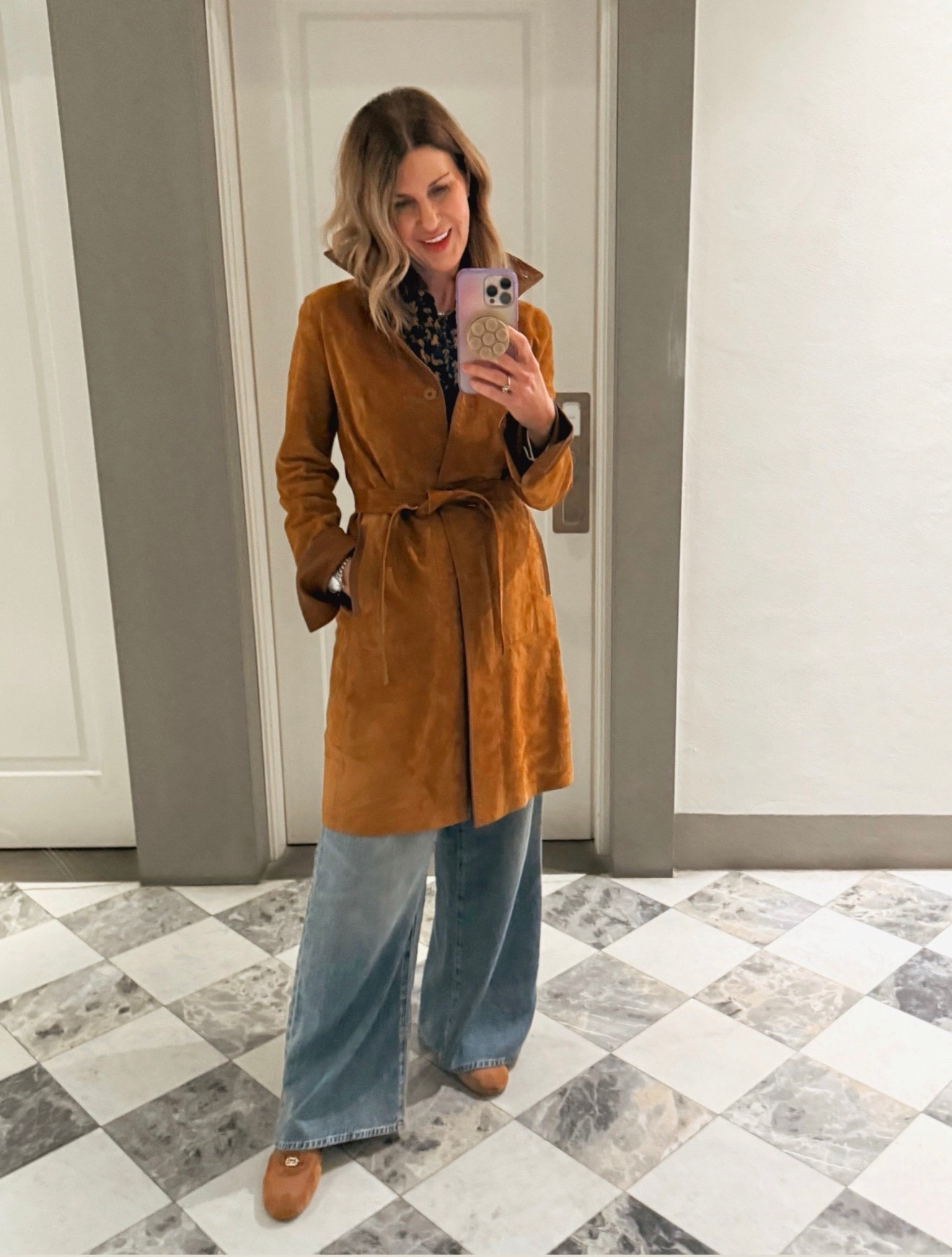 Bought my suede trench in Florence, Italy, but found some similar ones to snare 

#LTKootd #LTKOver40