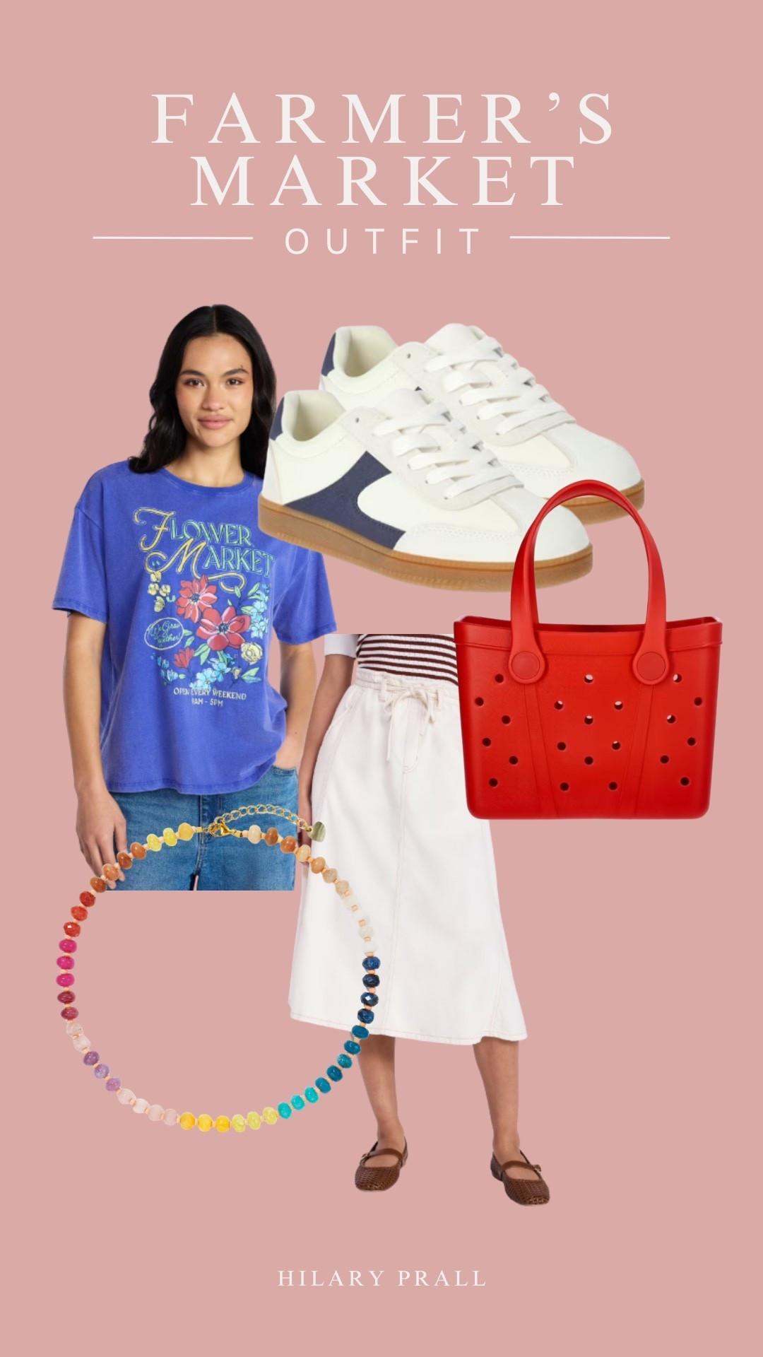 This outfit is perfect for a spring or summer trip to the farmer’s market. Bonus…it can double for patriotic holidays too! 

#LTKdayinmylife #LTKSeasonal #LTKOver40