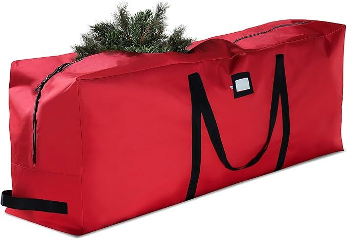 Amazon.com: Zober Premium Christmas Tree Storage Bag - Fits Up to 9 ft Tall Artificial Disassembl... | Amazon (US)