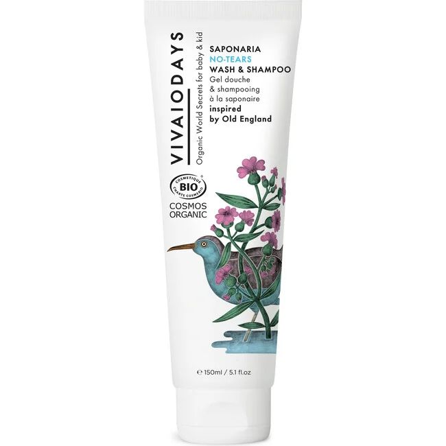 Vivaiodays | Saponaria No-Tears Wash & Shampoo | Maisonette | Maisonette