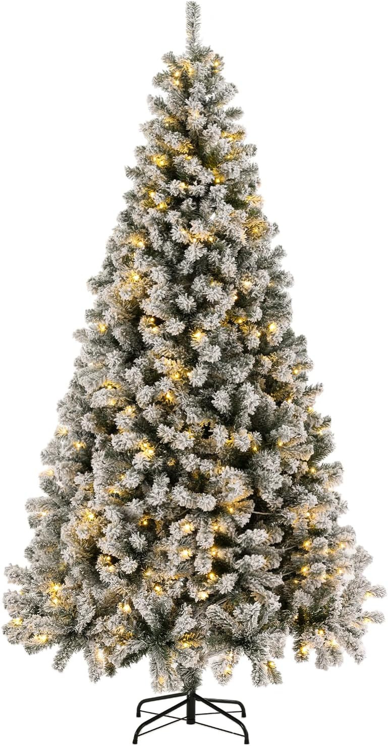 COSIEST Snow Flocked Christmas Tree (7.5FT) | Amazon (US)