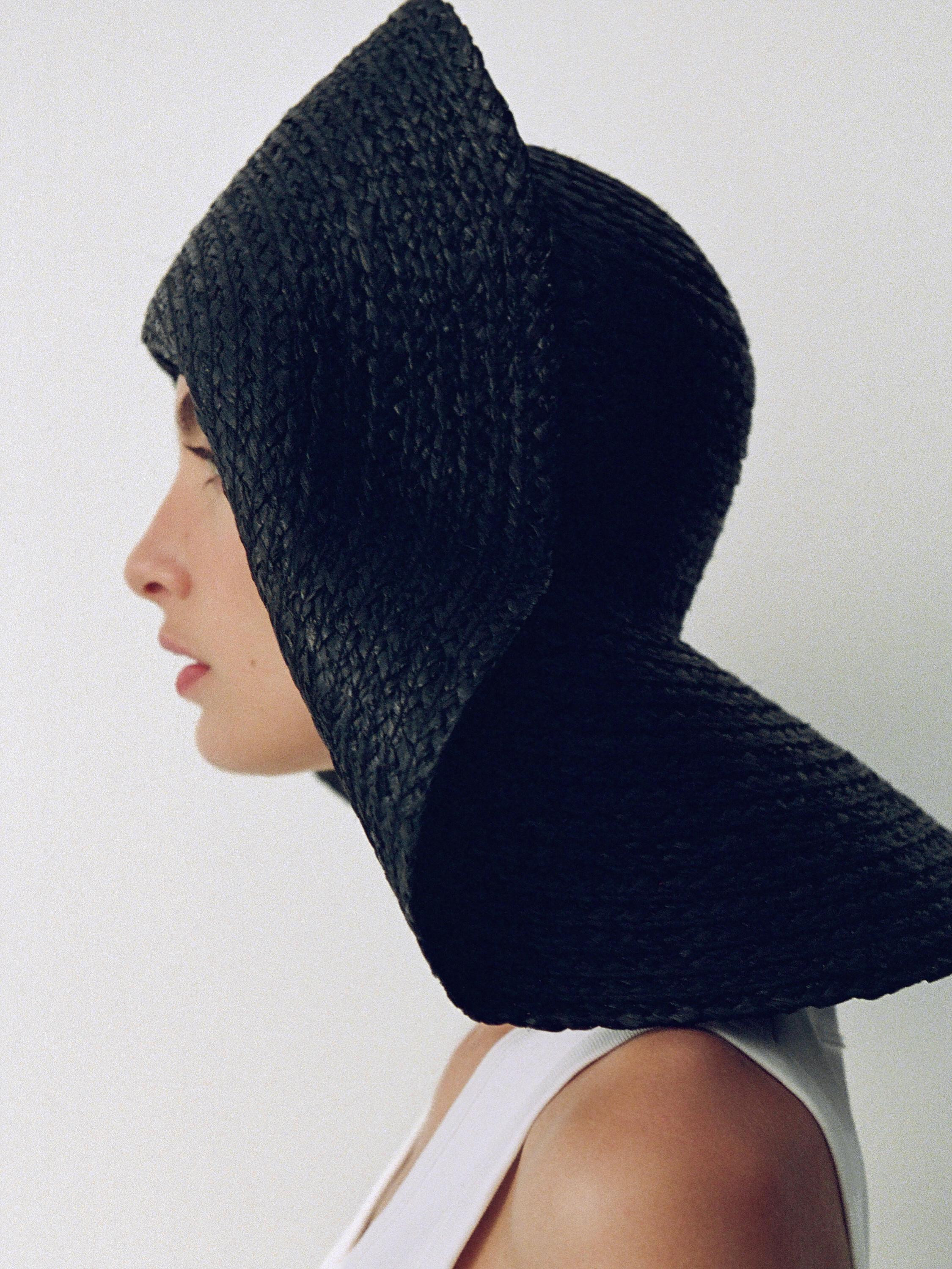 Raffia floppy hat | Massimo Dutti US