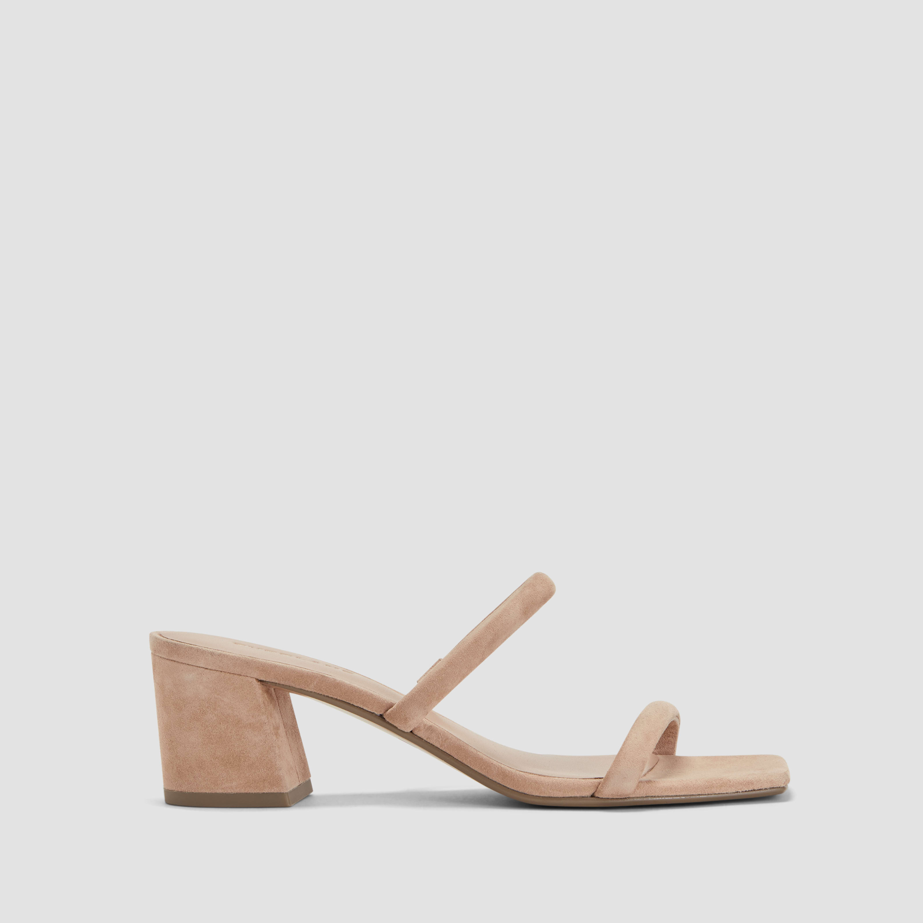 Double Strap Heel by Everlane in Blush Tan, Size 10.5 | Everlane
