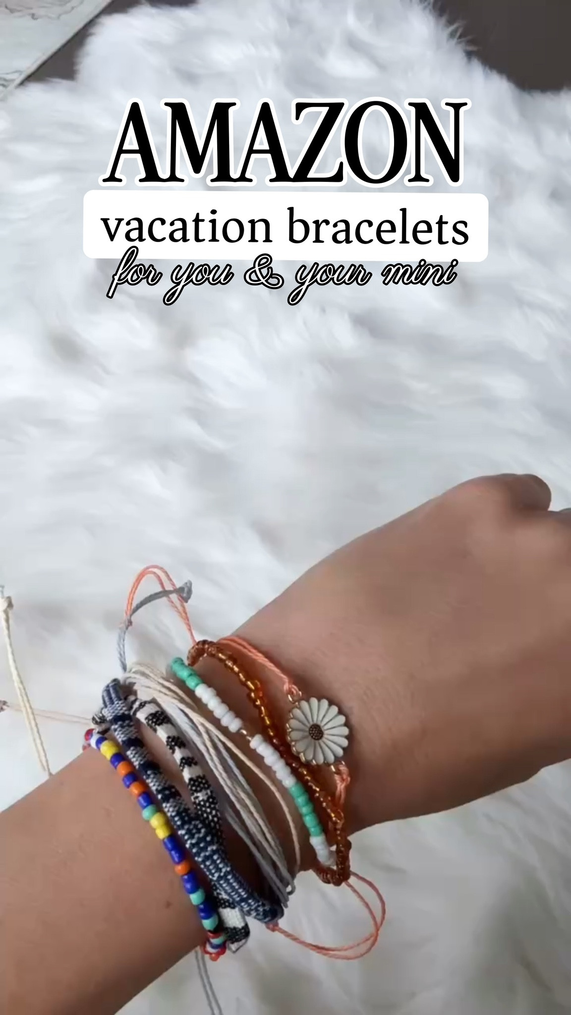 The cutest vacation bracelets from Amazon! Grabbed some for Emma too

#LTKootd #LTKSeasonal #LTKgrwm