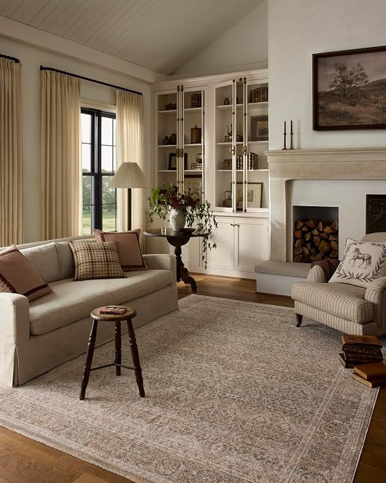 Loloi Chris Loves Julia Doris Mist/Clay 18" x 18" Sample Rug | Amazon (US)