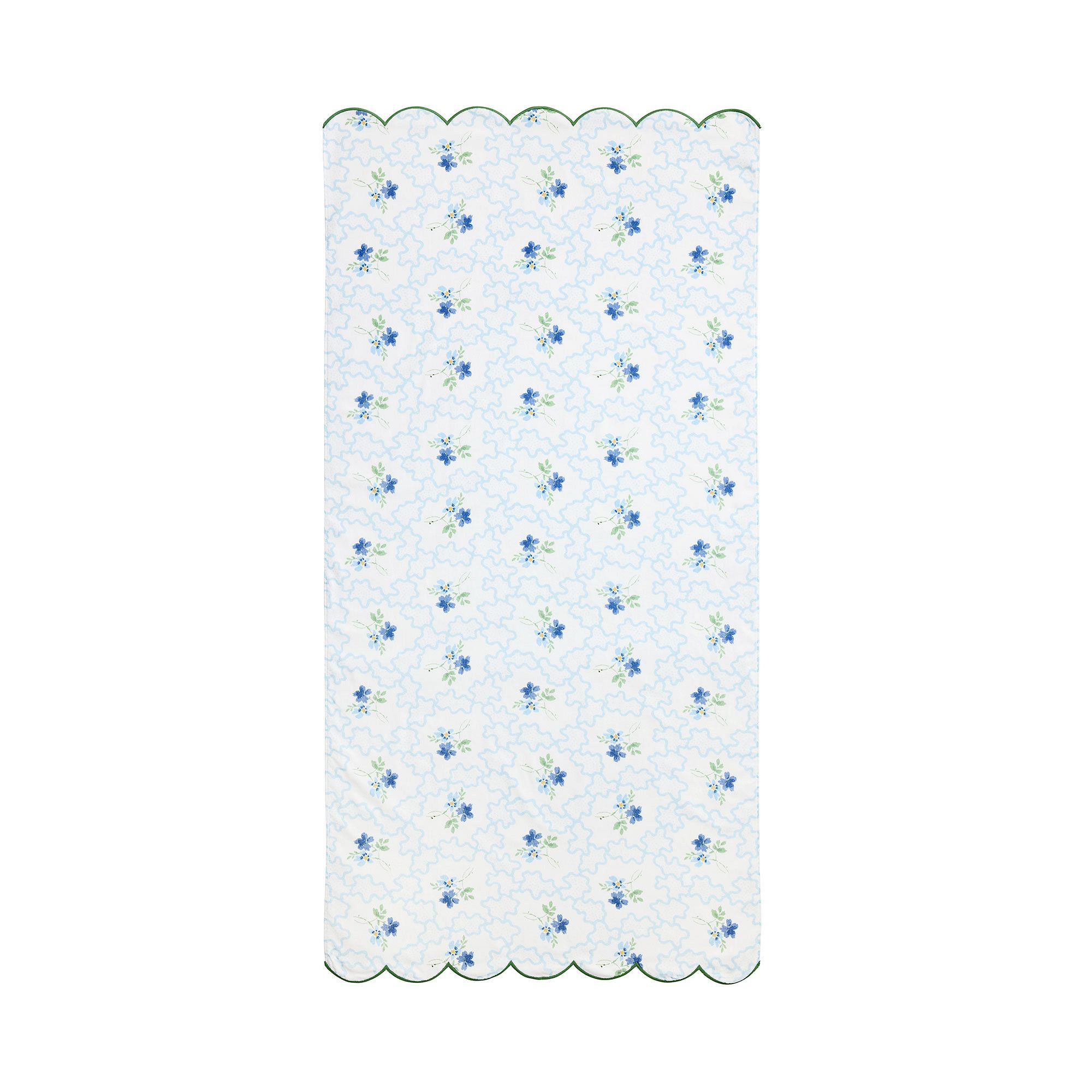 Hill House Home Clematis Scallop Beach Towel UPF 50+ | Pottery Barn Teen