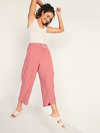 High-Waisted Breathe ON Crop Wide-Leg Pants for Women | Old Navy (US)