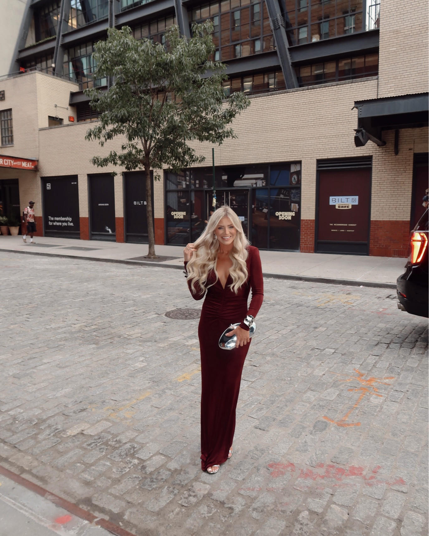This DRESS! It was perfection!!! I should have got it hemmed but I made it work. Wearing a medium!

#LTKSeasonal #LTKootd #LTKstorytime
