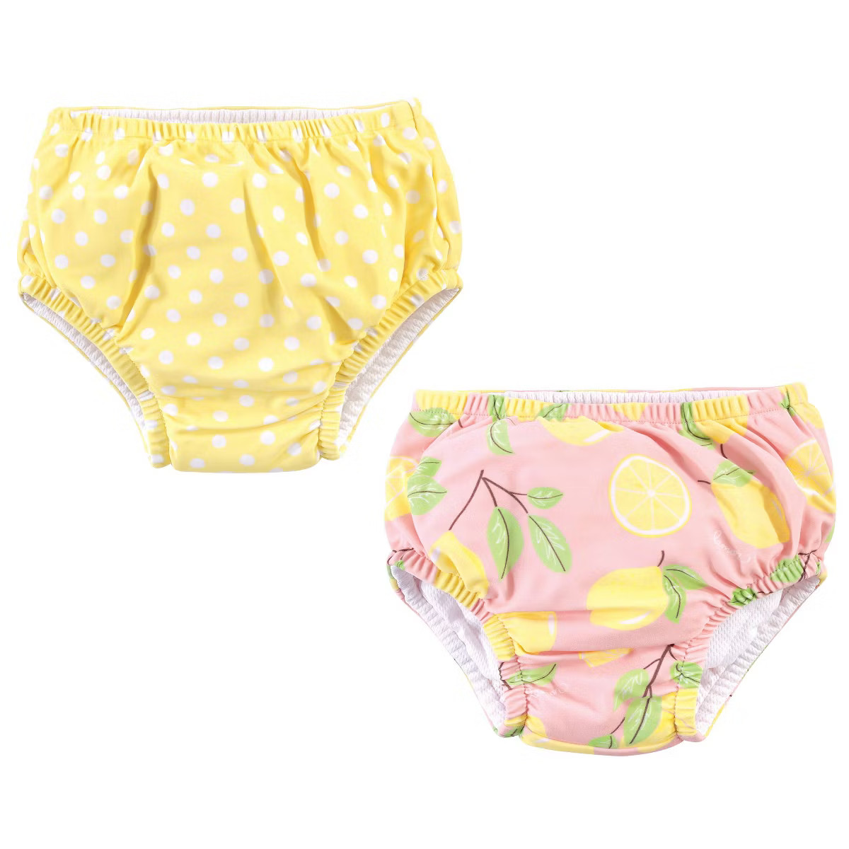 Hudson Baby Infant and Toddler Girl Swim Diapers, Pink Lemons | Target