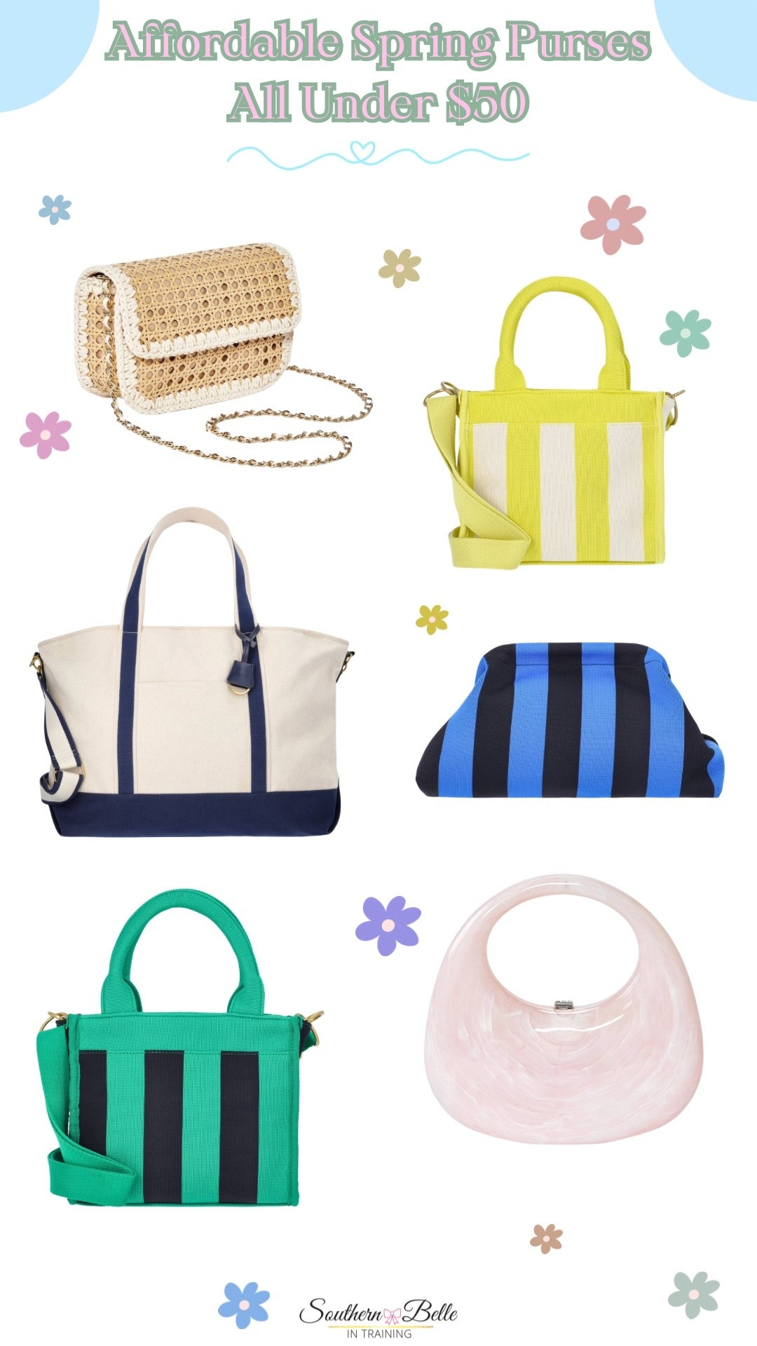 Affordable Spring Purses 🌸🌼

#LTKSeasonal #LTKSaleAlert