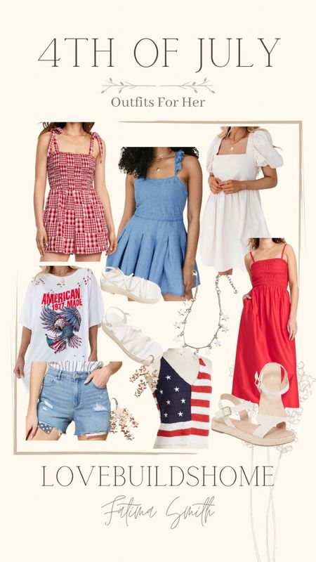 The 4th of July is in a month! Check out these super cute “Freedom” inspired outfits and clothing items in order to prepare for the fireworks! 

|Fourth of July|4th of July|America|American Flag|Versona|The Post|Old Navy|summer|

#LTKFind #LTKSeasonal #LTKfit