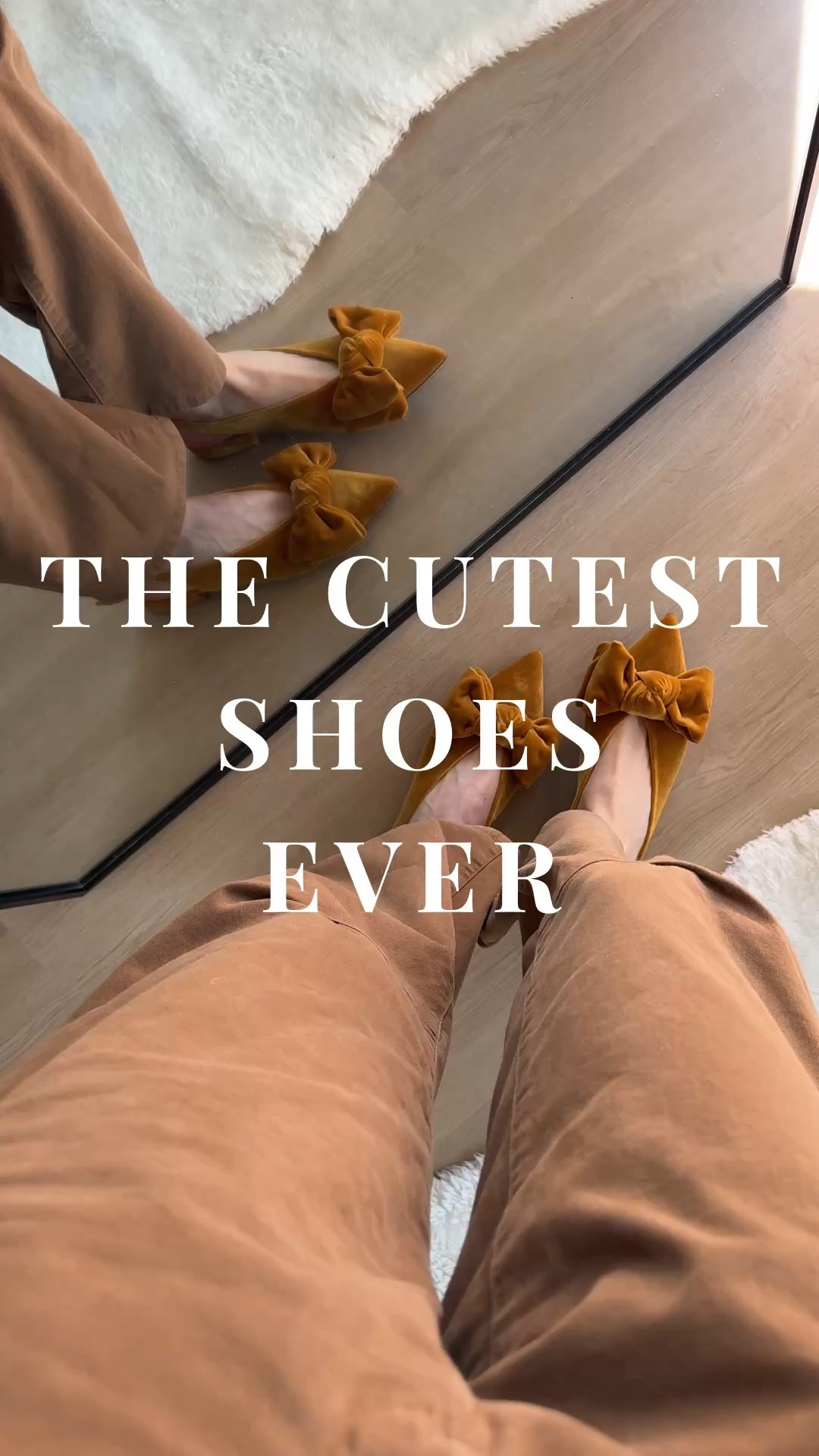 Sézane Stephania babies are the cutest shoes I’ve ever tried on, I promise you ☺️ Surprisingly comfy (love the light cushioning), beautiful ochre velvet that matches the earthy Fall tones, beautiful feminine (but not too girly) shape - what not to love 💕 The “sling” is adjustable so sizing is not too crucial but do take a good look at Sézane size chart as they made some adjustments. I normally wear size 7.5/8 or 38 European/39 French, I ordered size 7 this time and they fit just right. 
Oh. And they look so fab with my new Nili Lotan Emerson pants ☺️☺️☺️

#LTKStyleTip #LTKSeasonal #LTKShoeCrush