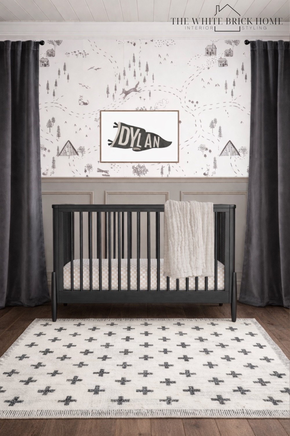 A cozy woodland nursery that blends modern black accents with soft, storybroom charm. 
🖤🖤
Nursery, nursery decor, nursery ideas, nursery rug, modern nursery, modern woodland nursery, nursery design, nursery inspiration, modern woodland nursery, nursery wallpaper, nursery rug, nursery decor ideas, nursery theme, nursery wall art, boy nursery, baby boy nursery, baby boy bedroom, curtain, woodland decor, Etsy, crate and barrel, wayfair, pottery barn 


#LTKBaby #LTKHome #LTKBump