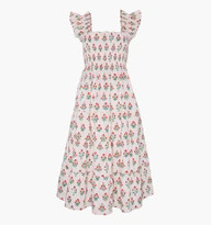 The Ellie Nap Dress - Navy Crepe | Hill House Home US