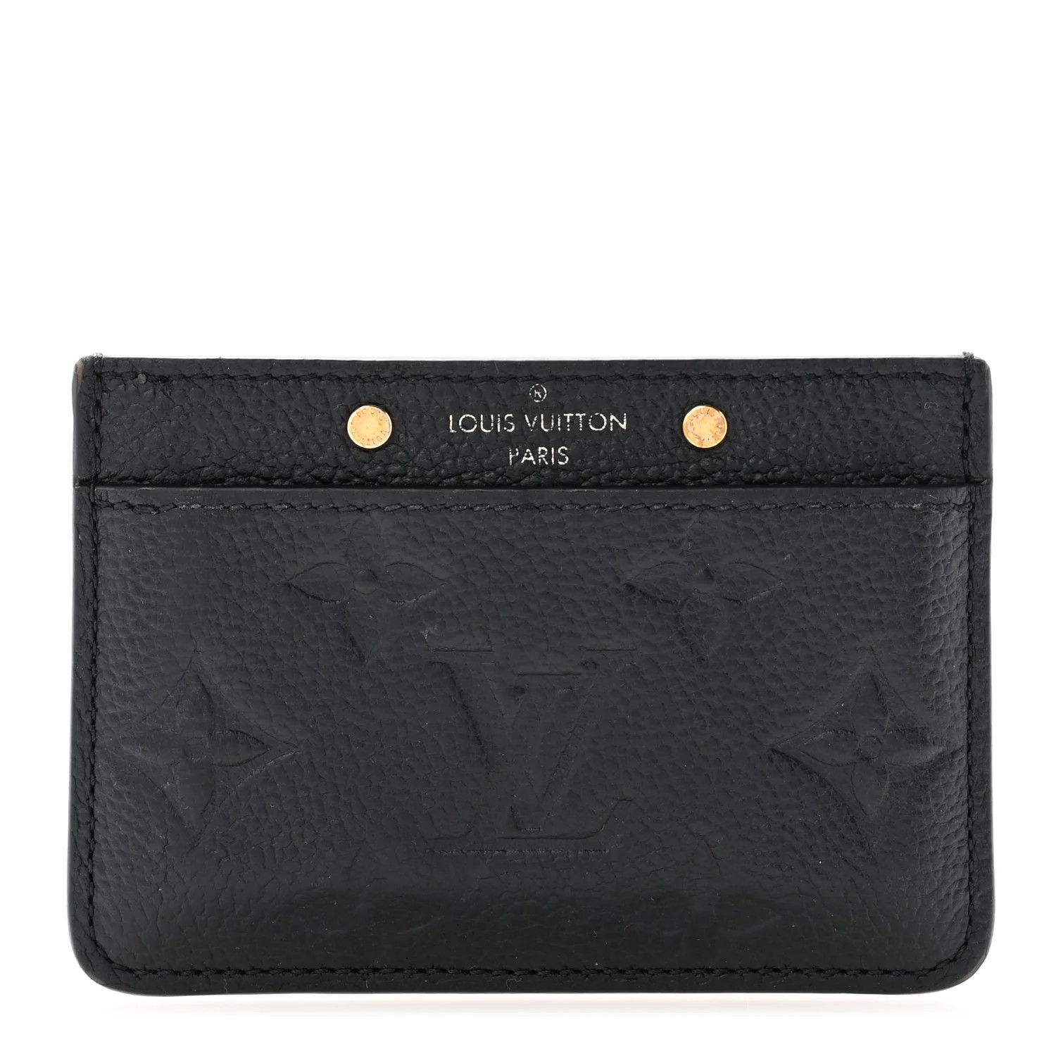 Empreinte Card Holder Black | FASHIONPHILE (US)
