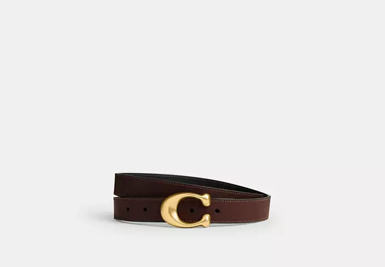 Sculpted C Buckle Reversible Belt, 25 Mm | Coach (US)