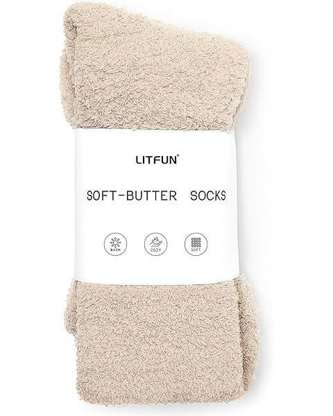 Unboxme Gifts Warm & Cozy Ultra-Luxe Cloud Sock for Women & Men - Super Soft Luxurious Fabric Sle... | Amazon (US)