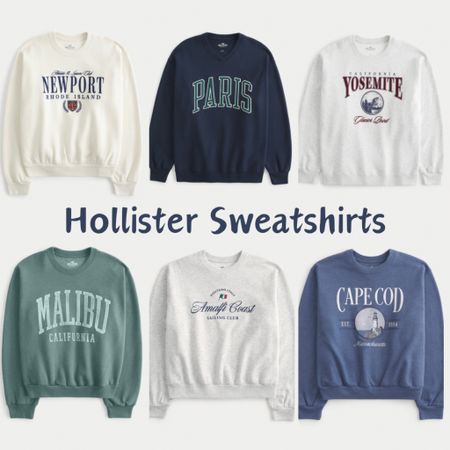 Hollister sweatshirts under $30!
#hollister #hollistersale #womensstyle #comfortableoutfit #comfystyle #capsulewardrobe #sweatshirts #sweatset #casualootd #falloutfit #casualoutfit #winteroutfit #shopthesale 

#LTKsalealert #LTKfindsunder50 #LTKstyletip