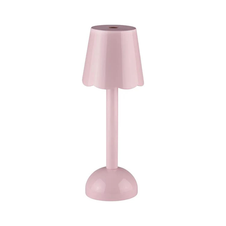 Pale Pink Scallop Lamp - Cordless LED Lamp | Addison Ross US