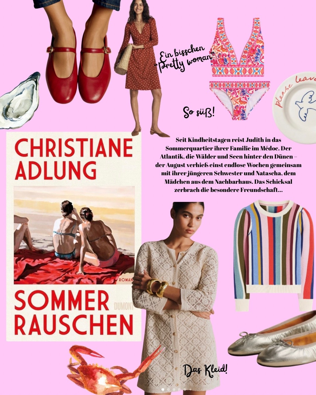 Sommer, Reisebegleiter, Urlaubsklamotten, Sommerbuch

#LTKeurope #LTKkleider #LTKtravel