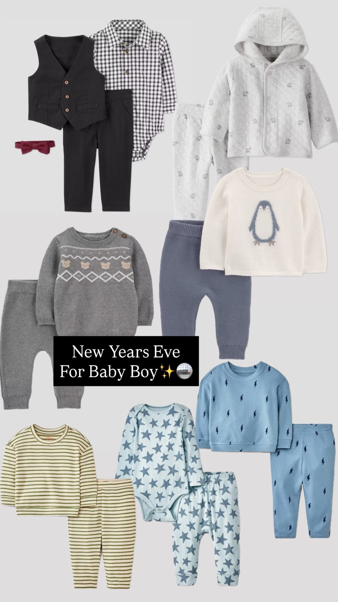 New years ever for baby boy

#LTKBaby