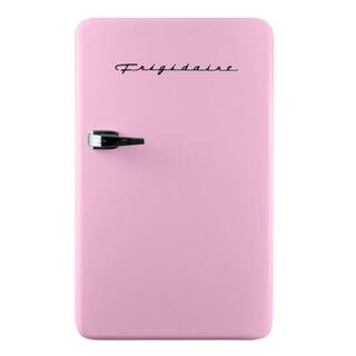 3.2 cu. ft. Mini Retro Fridge in Pink with Freezer | The Home Depot