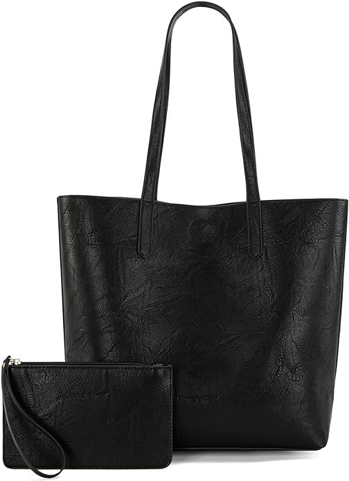 Montana West Tote Bag for Women Top Handle Purses and Handbags Soft Hobo | Amazon (US)