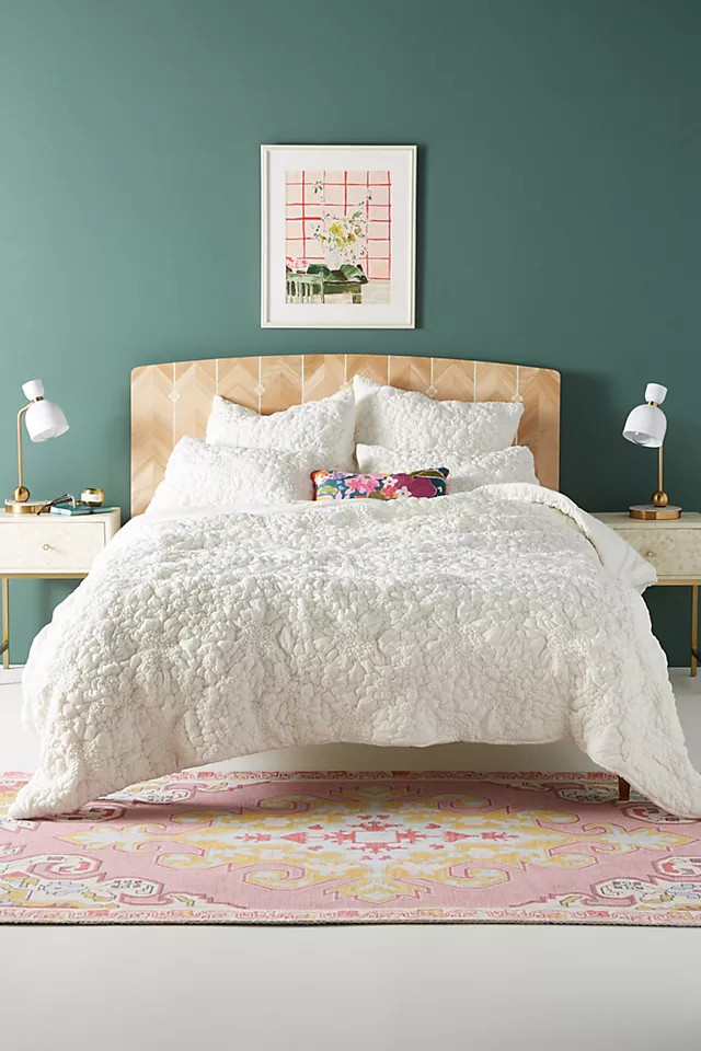 Textured Piazza Quilt | Anthropologie (US)