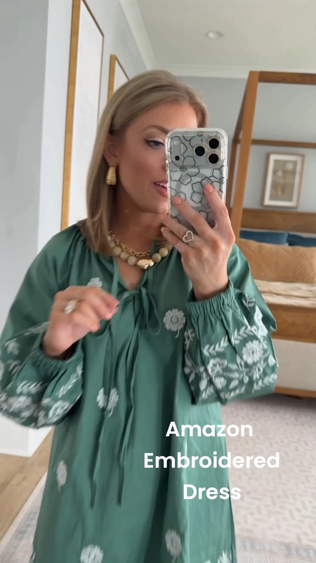 This embroidered Amazon dress is giving all the boutique vibes for a fraction of the price! 🌿 The beautiful white embroidery paired with the rich green color makes it one of my favorite early fall dresses. Styled with suede boots for the perfect outfit for football games, pumpkin patches, brunch, or family photos.

#amazonfashion #amazondress #embroidereddress #fallfashion #falldress #amazonfinds #westernstyle #falloutfit #bootsseason #affordablefashion #boutiquelookforless #styleinspo #everydaystyle #fashionfinds #earlyfall

#LTKootd #LTKPetite